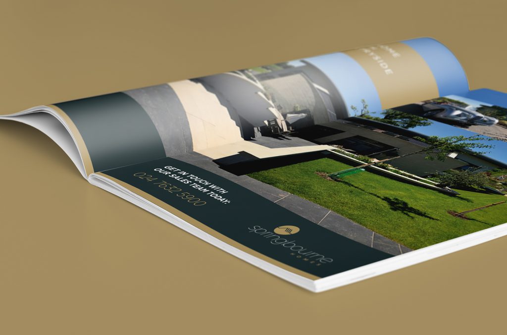 R&Co Communications Springbourne Rebrand brochure
