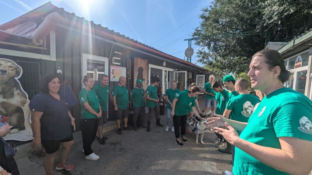 The team at Adapostul Speranta