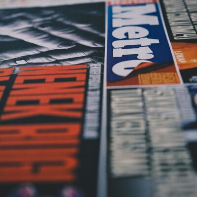 Metro newspaper front page