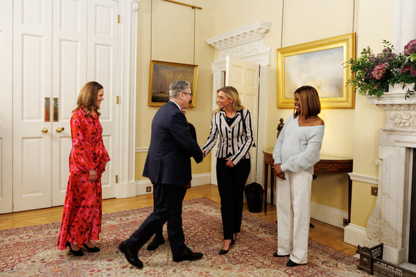 Demi Whitehead of William Davis Homes pictured at Downing Street
