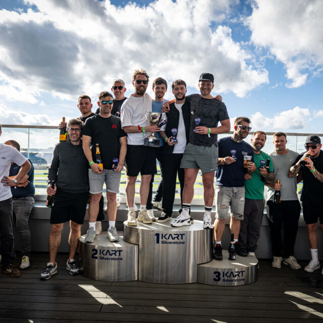 Miller Homes South Midlands swapped hard hats for crash helmets for a fundraising day at Silverstone.