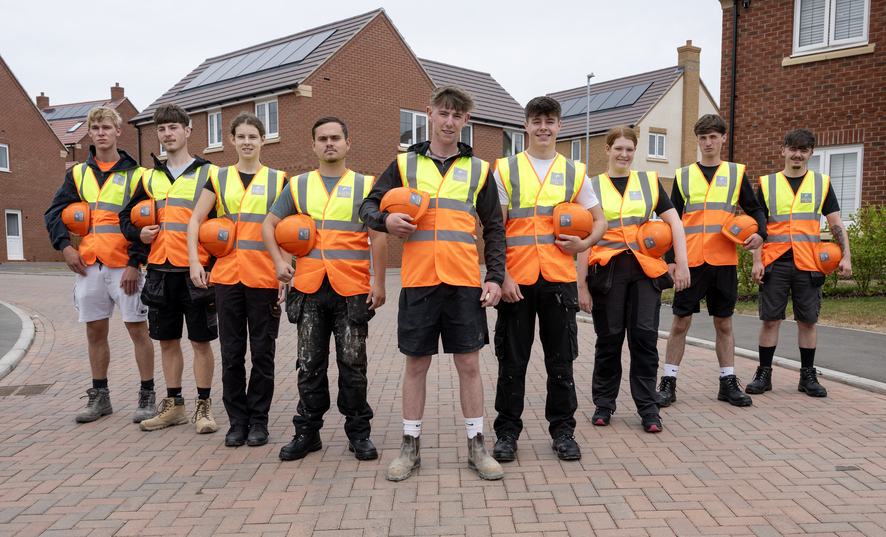 William Davis Homes' new apprentices
